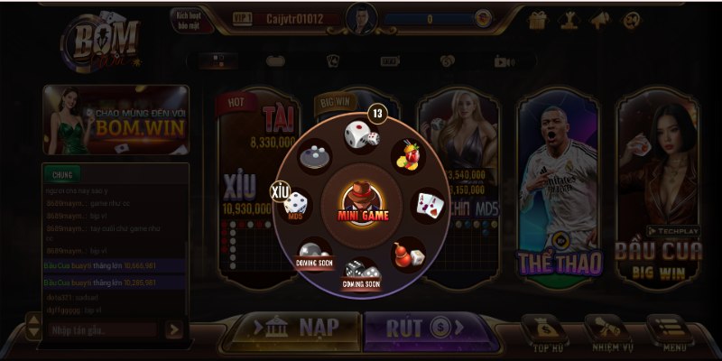 Giao diện game siêu đơn giản, dễ áp dụng Giao diện game siêu đơn giản, dễ áp dụng